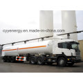 Chemische LNG Flüssig Sauerstoff Stickstoff Argon Kohlendioxid Kraftstoff Tanker Semi Trailer